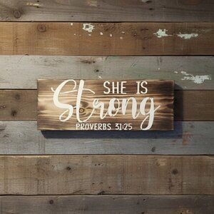 Inspirational Wooden Wall Decor Sign